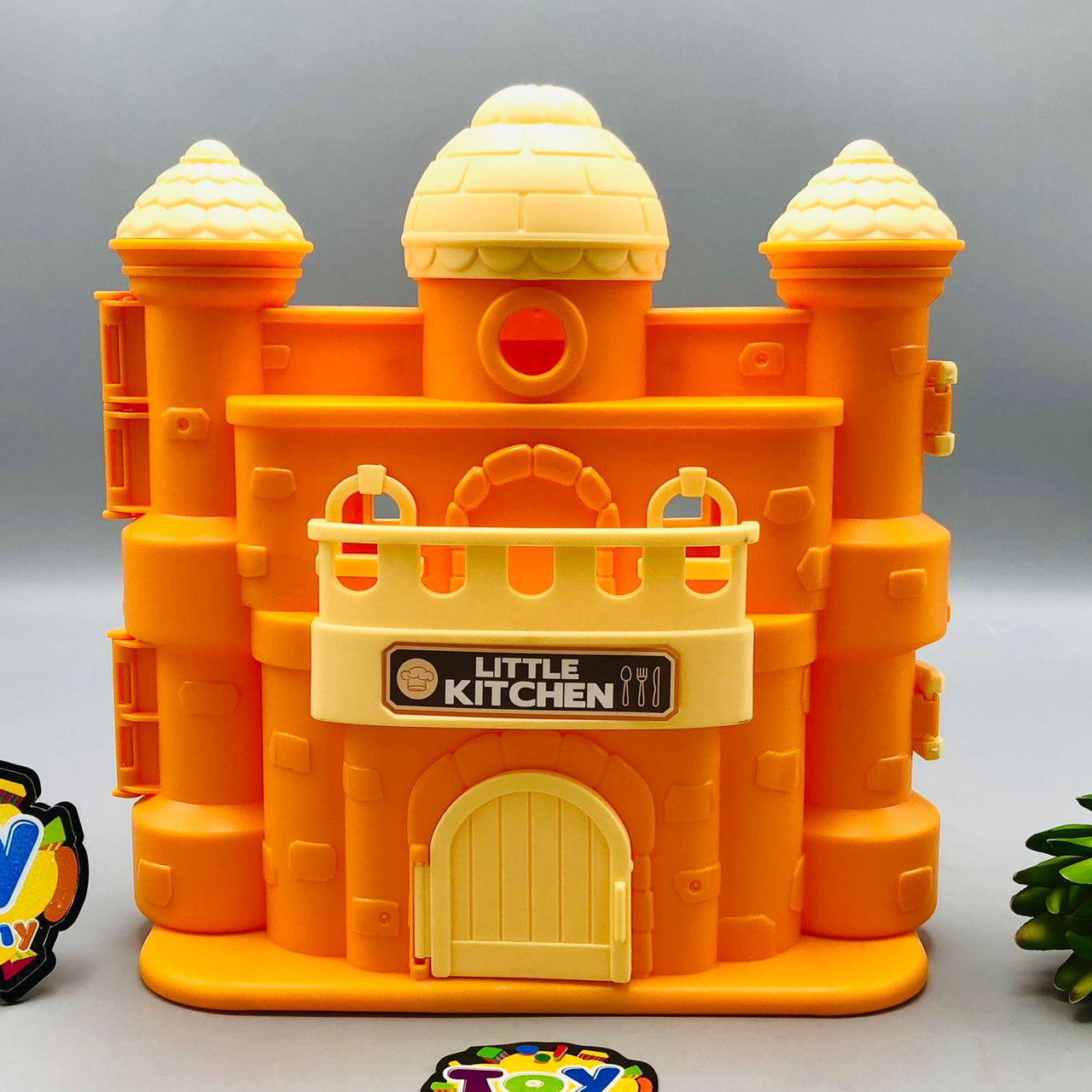 45Pcs Little Castle Kitchen Pretend Play House Set