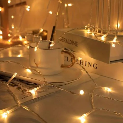 Premium Decor Golden Fairy Lights