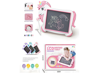 Kids Unicorn Themed LCD Writing Tablet