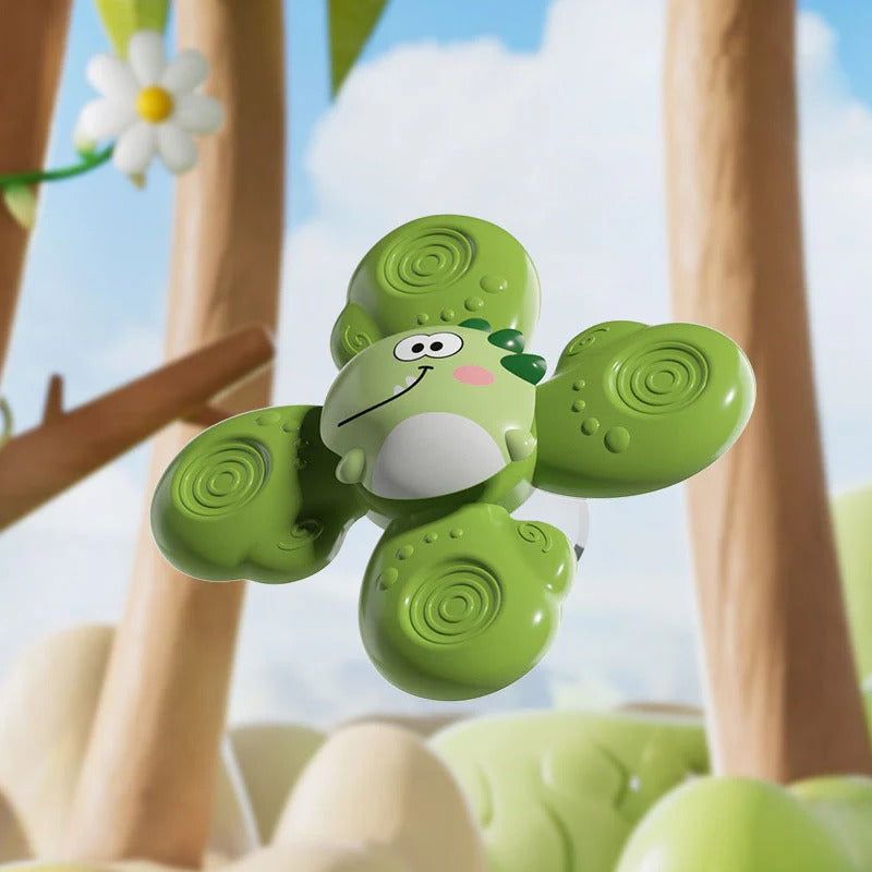 3Pcs Cute Animal Themed Baby Spinning Rattles