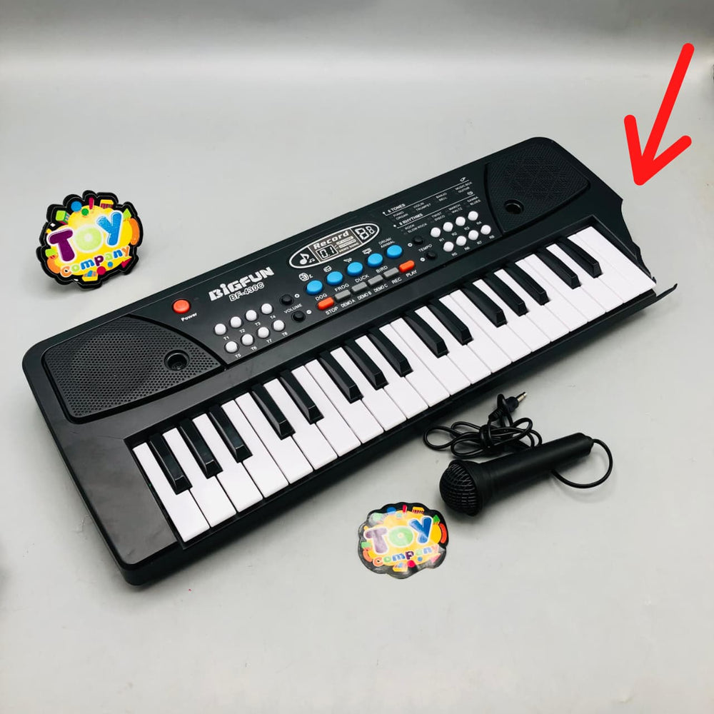 37 Keys BigFun Electronic Keyboard With Microphone - Major Fault