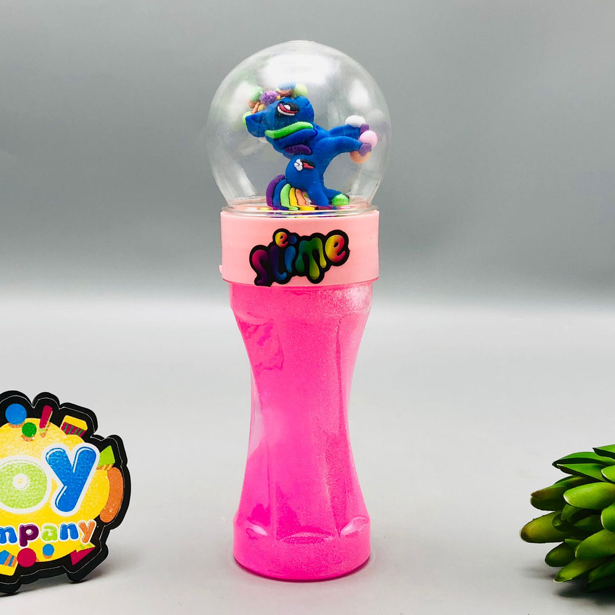 1Pc Mini Unicorn Crystal Slime Mud Bottle