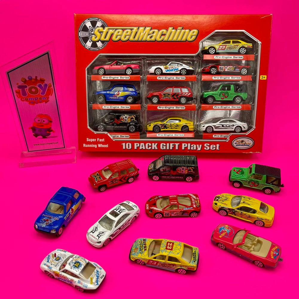 Street Machine Pack of 10 Cars
