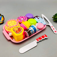 Pretend Play Dessert Cutting Toy Set - Assortment