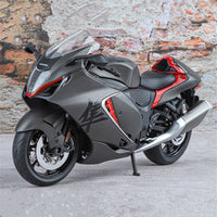 1:9 Diecast Suzuki Hayabusa Model Bike - Black