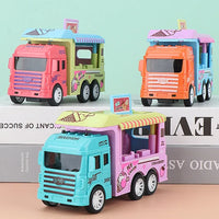 1Pc ABS Inertial Fun Dessert & Fast Food Selling Car Toy - Assortment