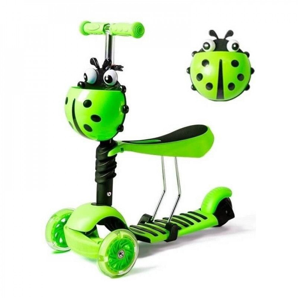 Adjustable Height Balance Scooter - Green