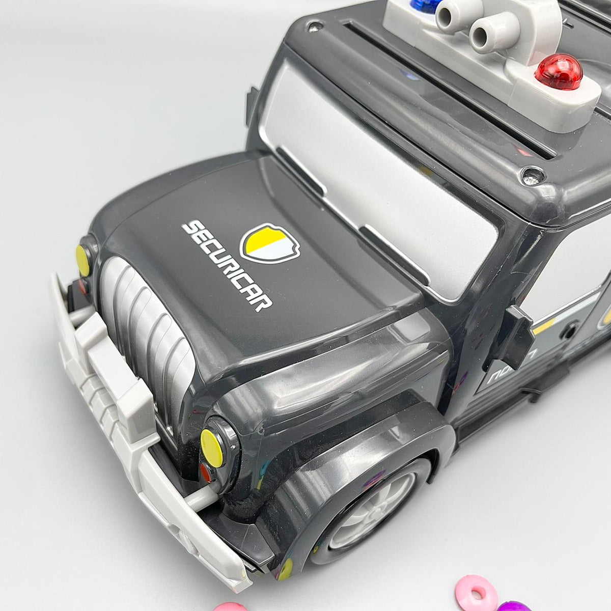 Piggy Bank Money Transporter Car with Password & Fingerprint