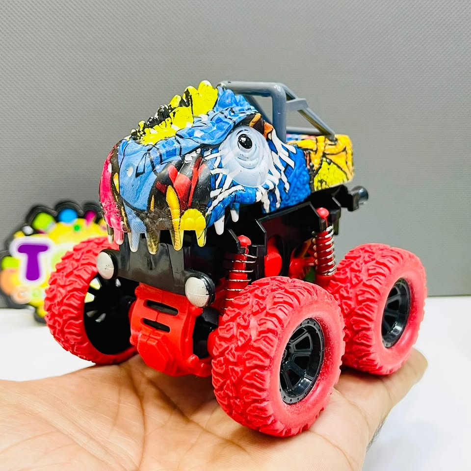 Inertial Power Stunt Dinosaur Car