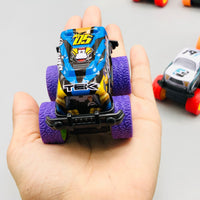 8Pcs Mini Inertial Pullback Off-Road Cars Set