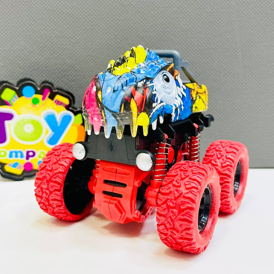 Inertial Power Stunt Dinosaur Car