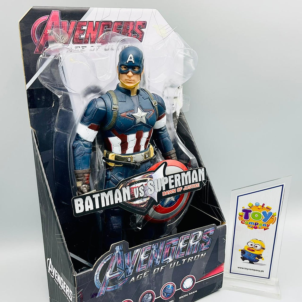 Premium Rubberized Action Figure - Captain America