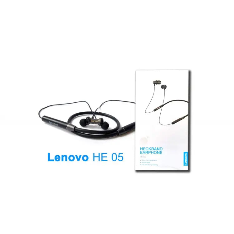 Lenovo Wireless Neckband Earphone HE05-A+