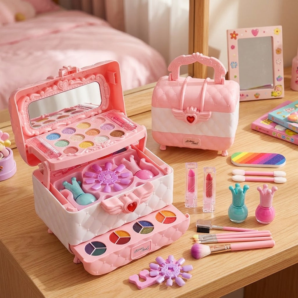 38Pcs Realistic Princess Makeup Box