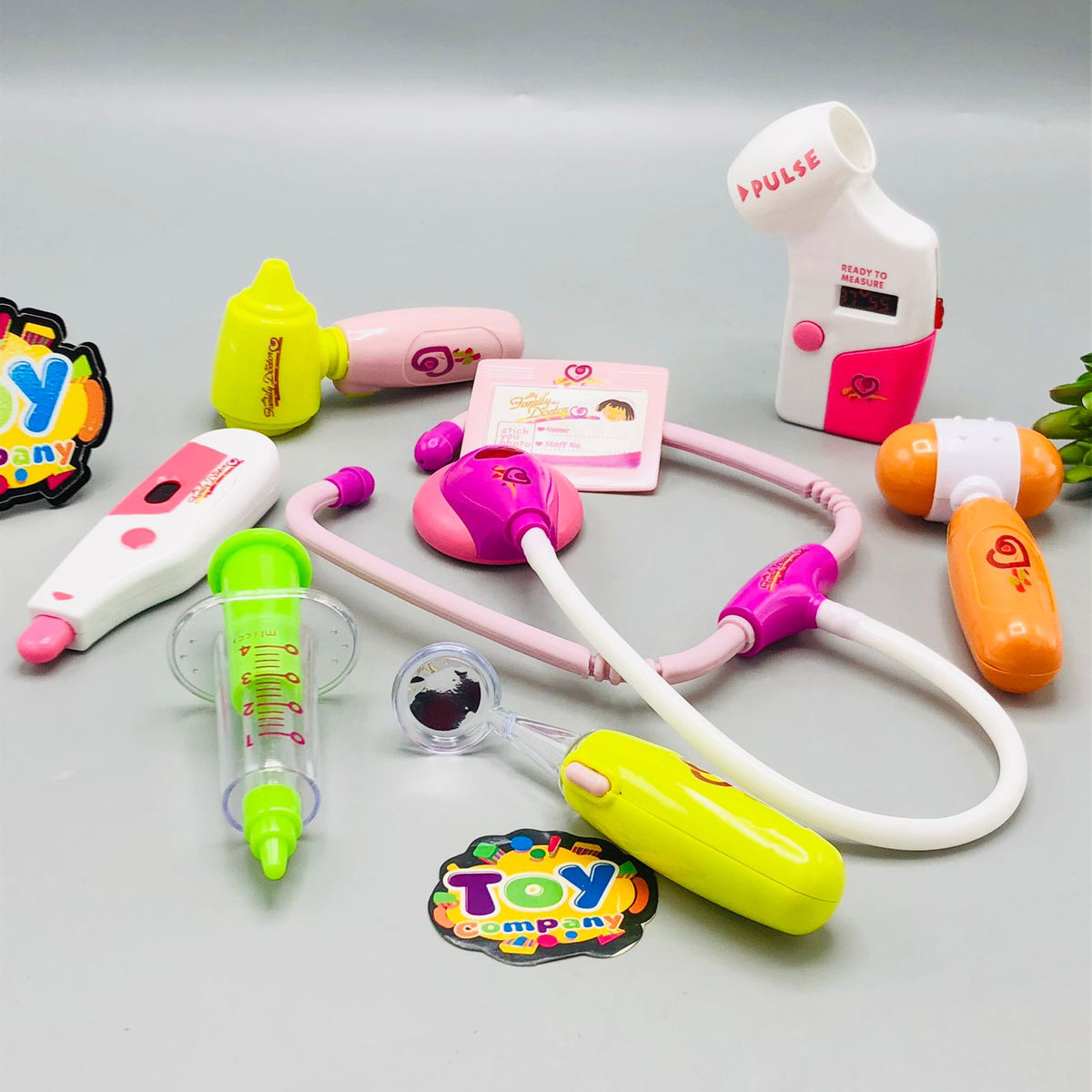 8Pcs Pretend Play Doctor Set With Light