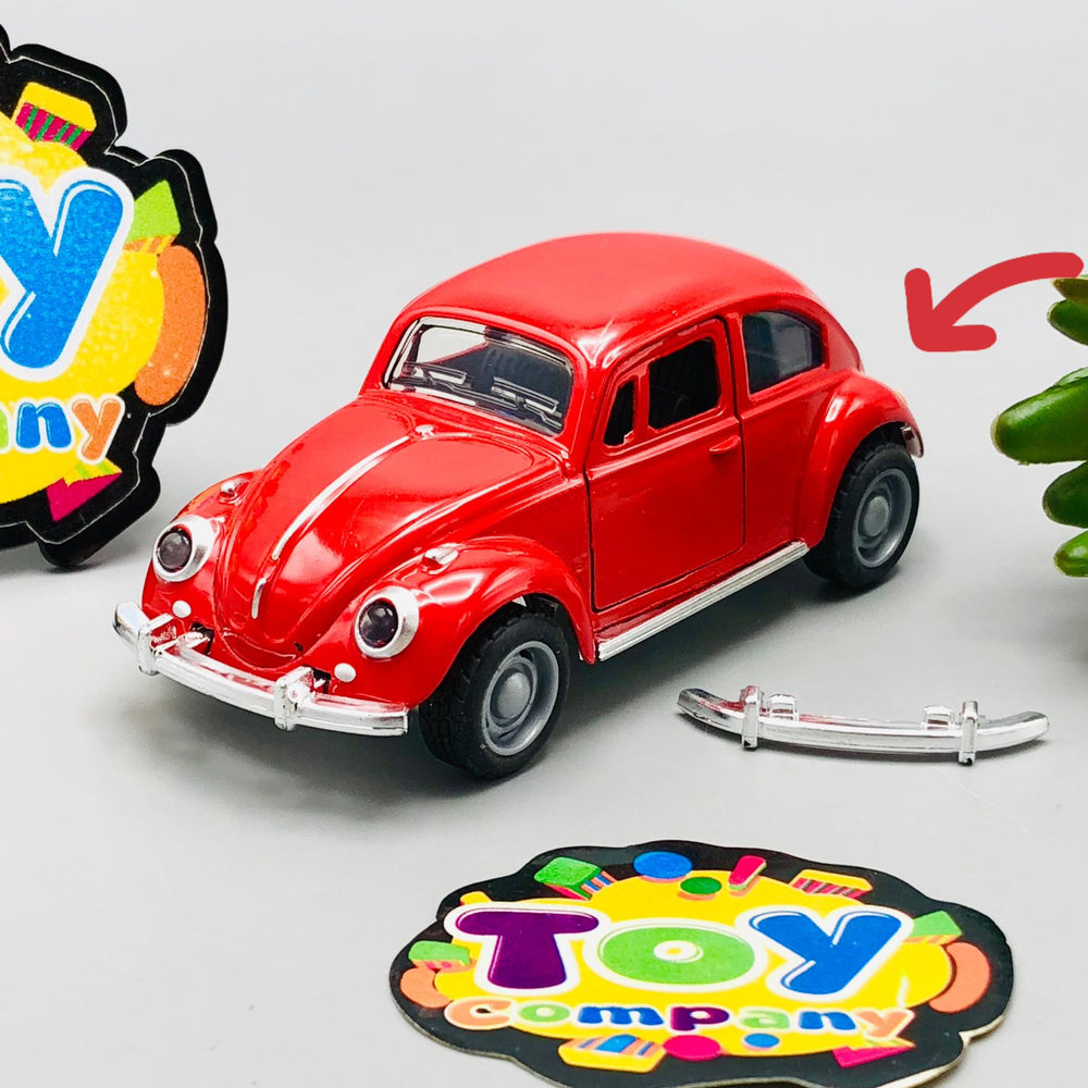 1:43 Mini Diecast Volkswagen Beetle Model - Minor Fault