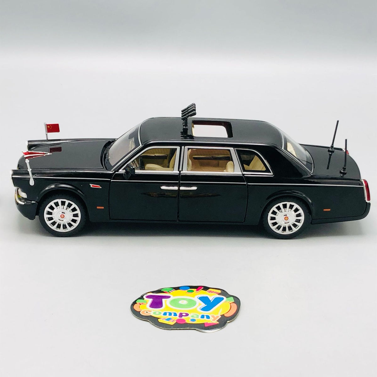 1:24 Diecast HongQi L9 Luxury Limousine Model - Without Box