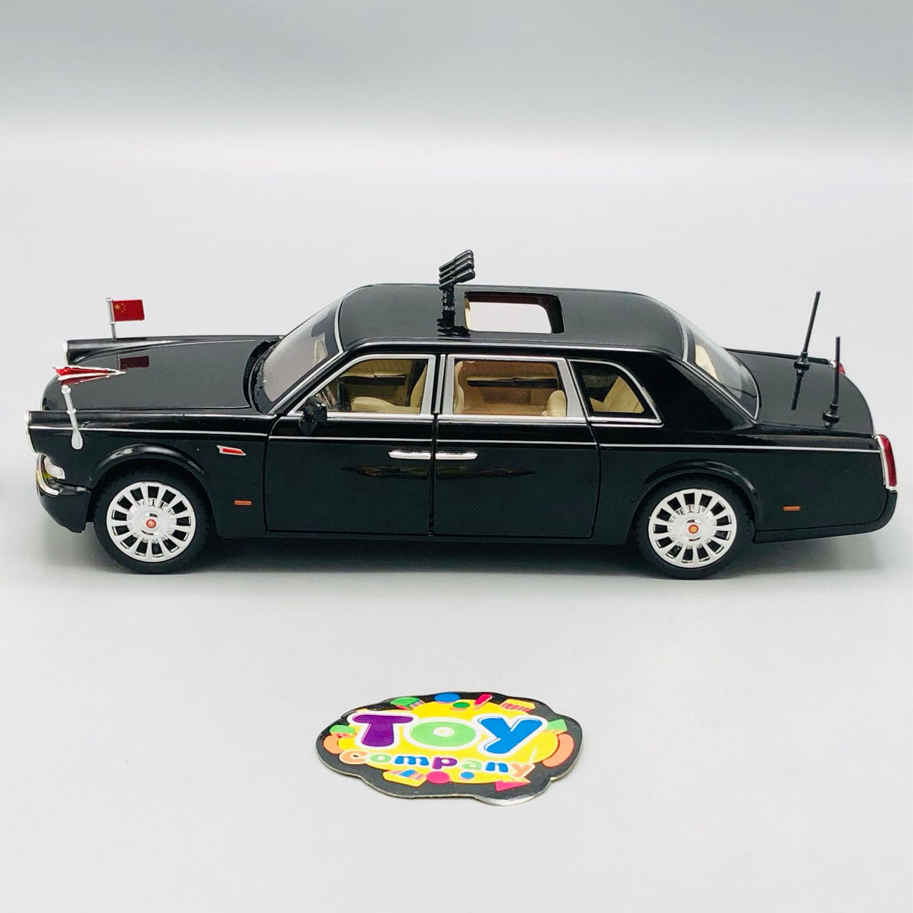 1:24 Diecast HongQi L9 Luxury Limousine Model - Without Box