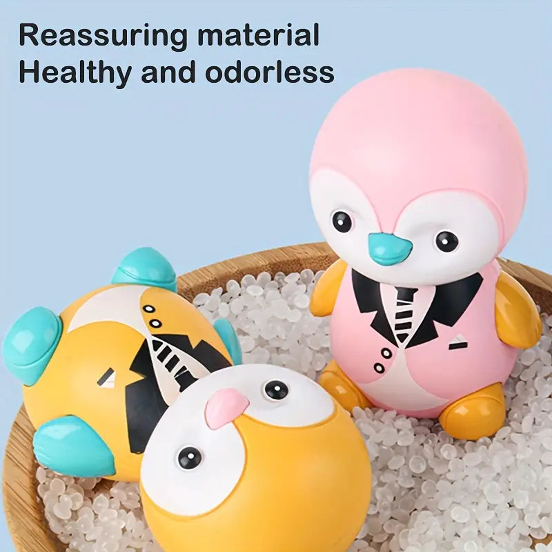 1Pc Press & Go Cute Shape Little Penguin