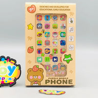 Kids Cartoon Themed Musical Puzzle Mobile Phone