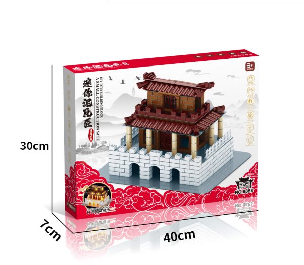 389Pcs DIY Master Architect Traditional Building Set