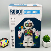Electric Rotating Gear Robot With Weapon