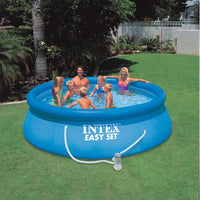INTEX Easy Set Pool 10X2FT With Filter Pump 