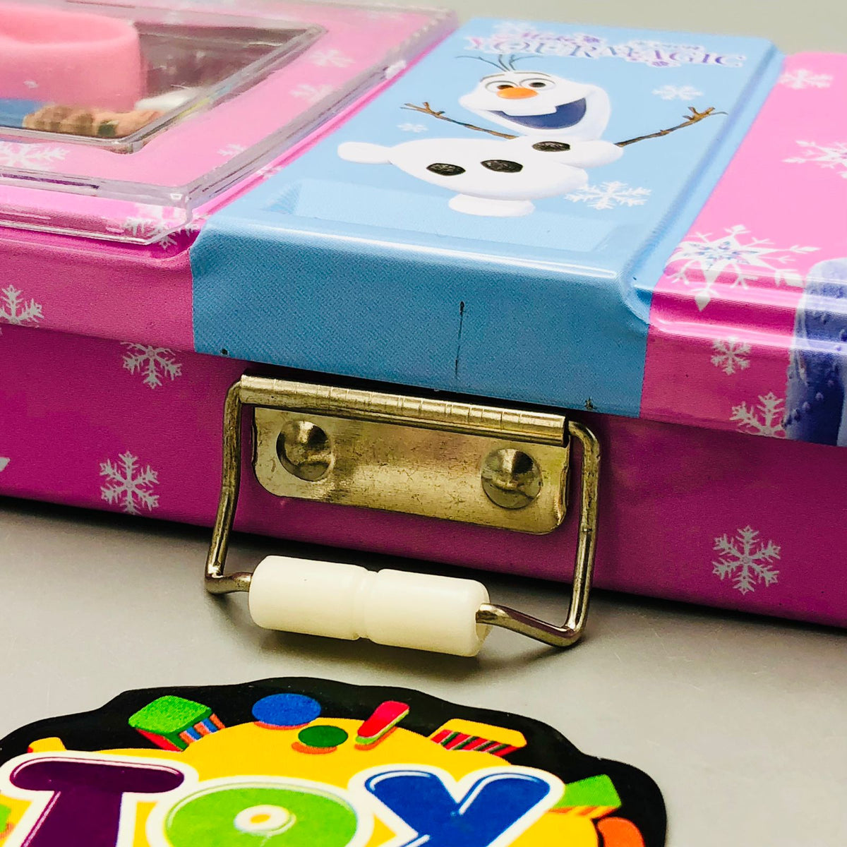 Tin Geometry Box With Stationary Set For Girls - Assortment