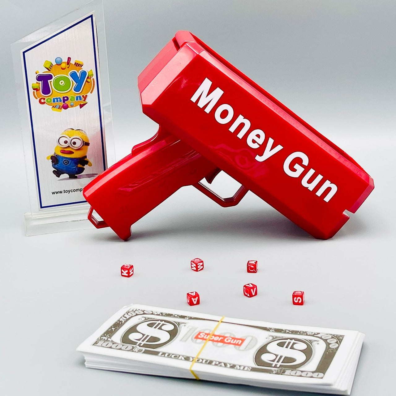 Electric Super Money Rain Gun Toy