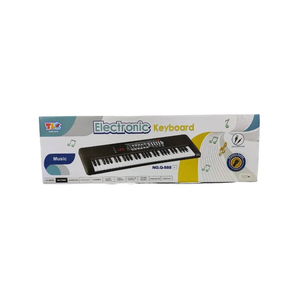 61 Keys Medium Electronic Keyboard Piano With Microphone