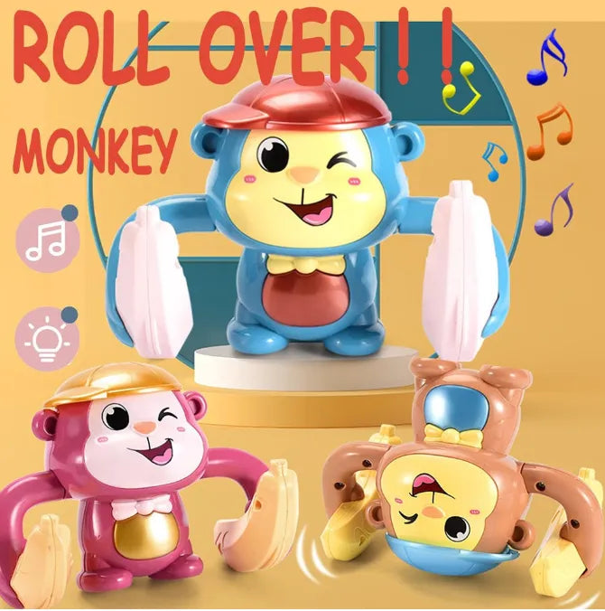 Electric Rolling Flip & Touch Control Monkey