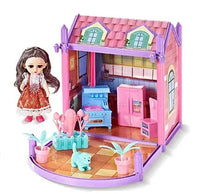 44Pcs DIY Mini Cutie Villa Doll House