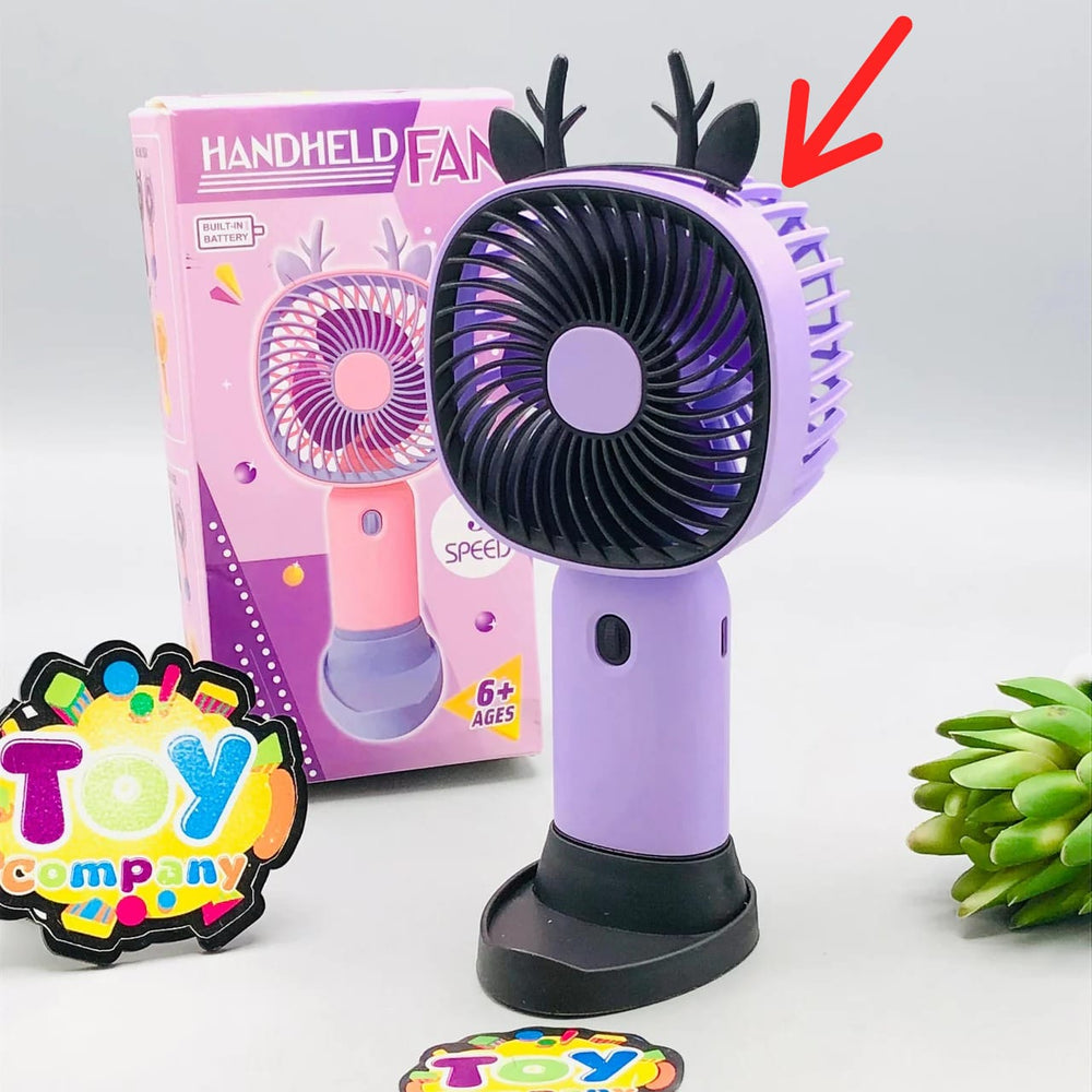 Rechargeable Three Gear Wind Speed Tabletop Fan - Minor Fault