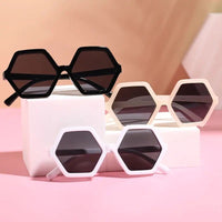 Children's Polygon Shaped Sunglasses