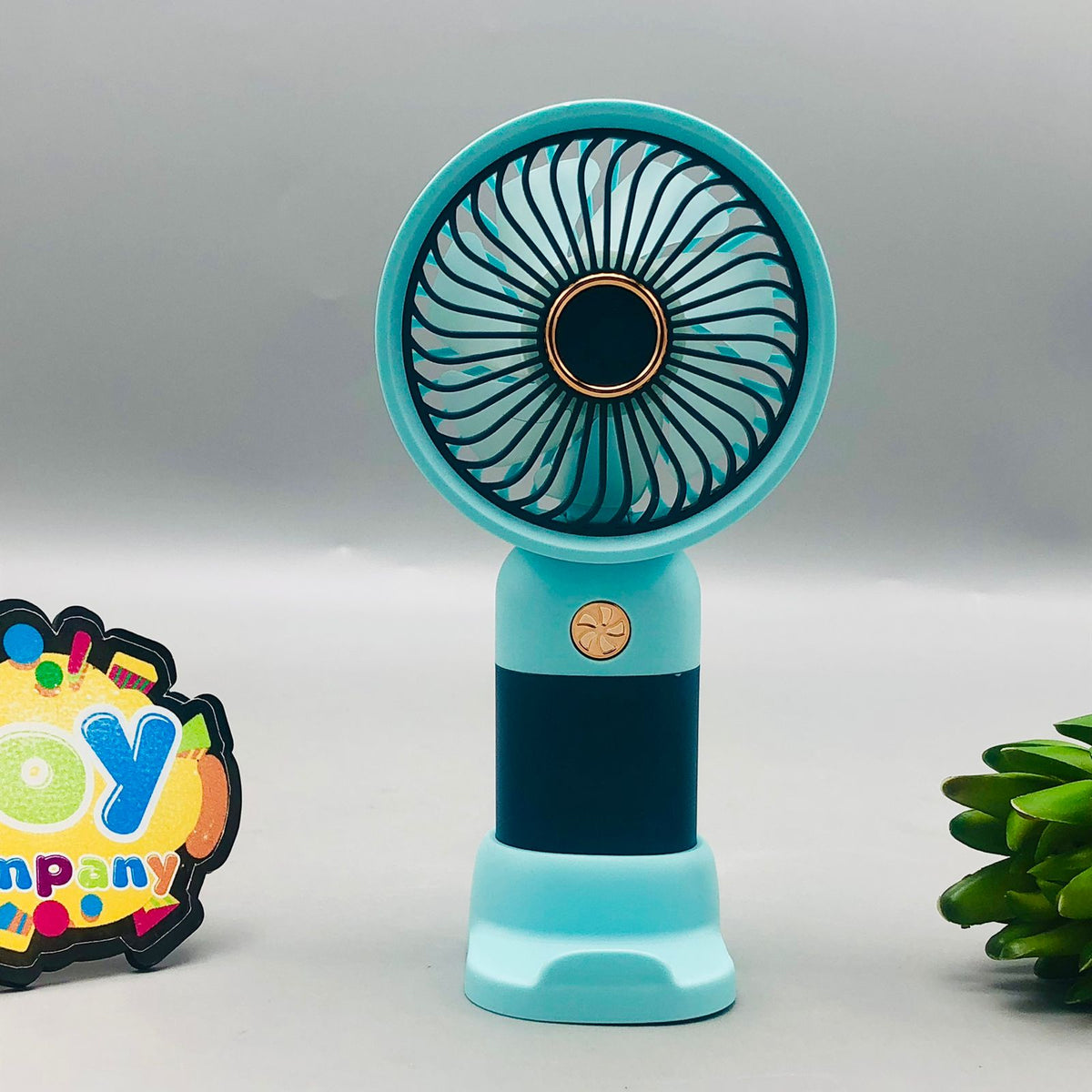 Stylish Rechargeable Handheld & Desktop Mini Fan