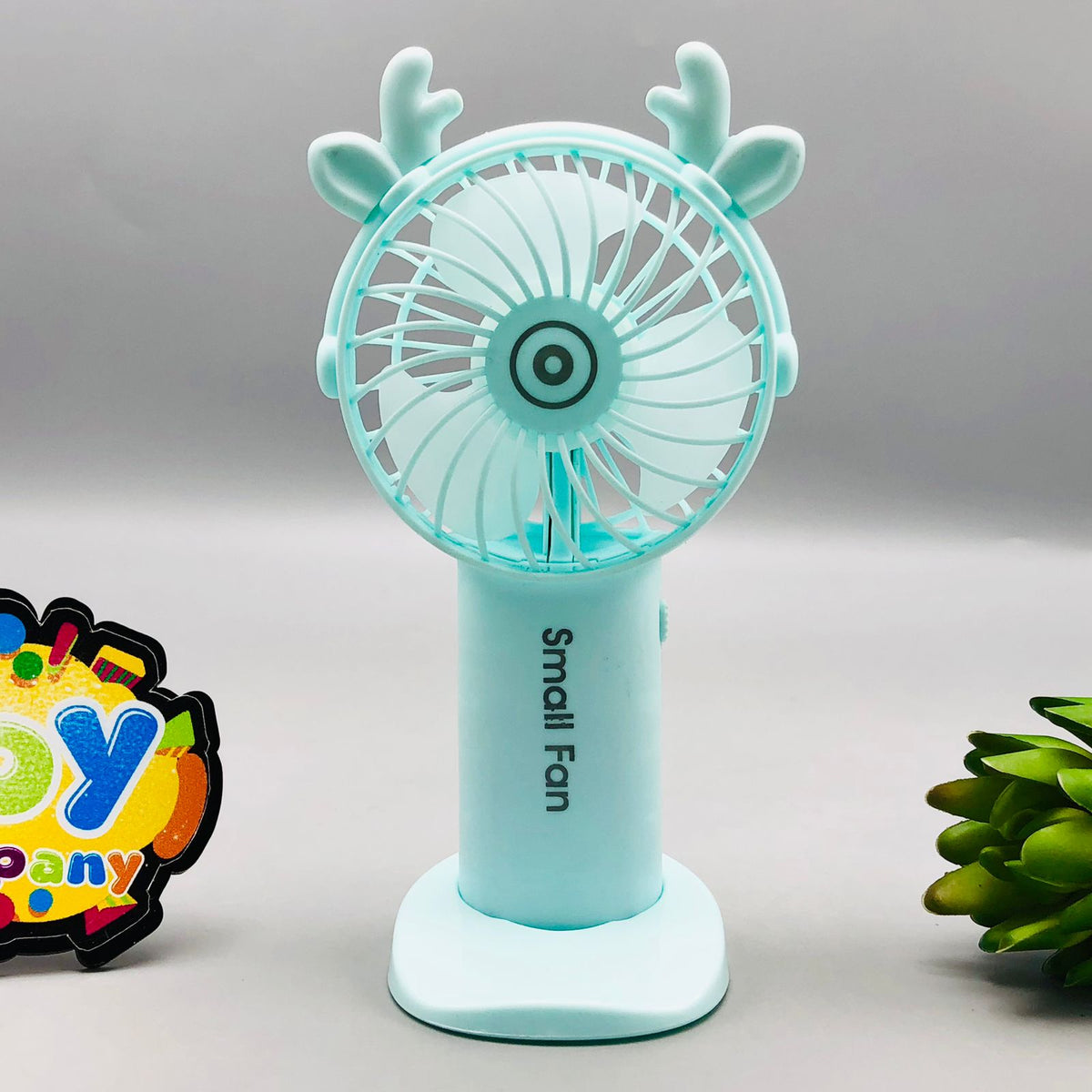 Rechargeable Cute Design Handheld & Desktop Small Fan