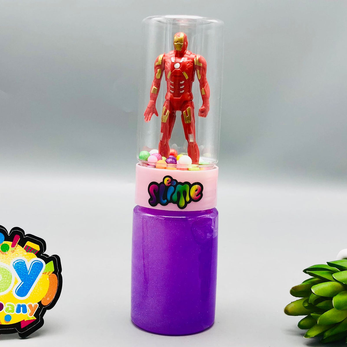 1Pc Avengers Crystal Slime Mud Bottle