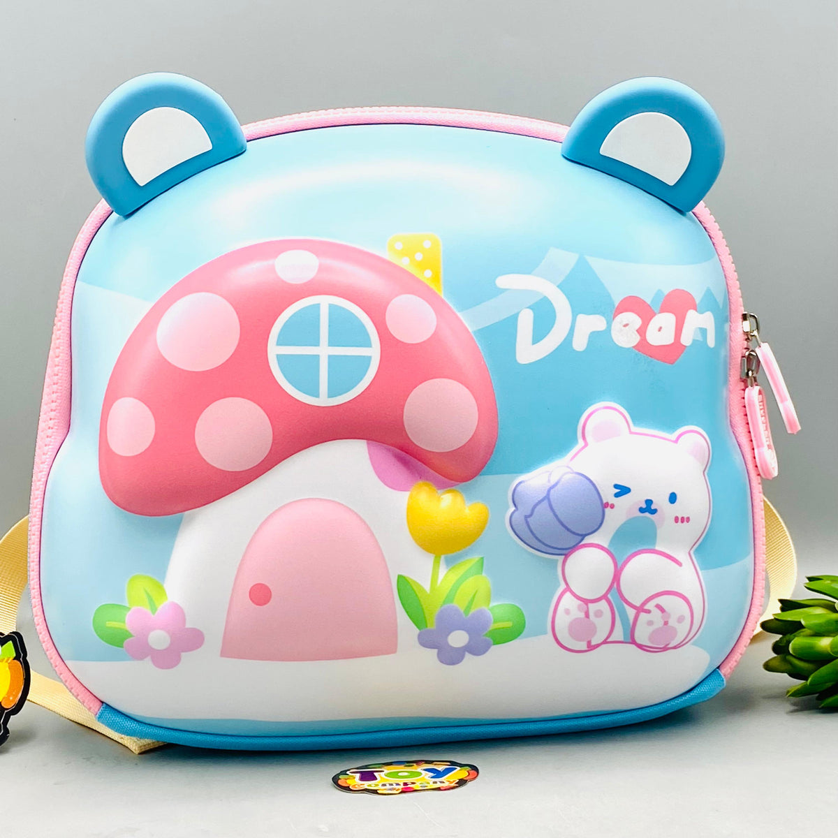 3D Kids Cute Cartoon Design EVA Backpack