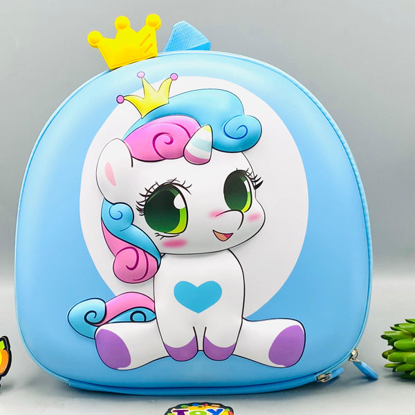 3D Kids Unicorn Design EVA Backpack