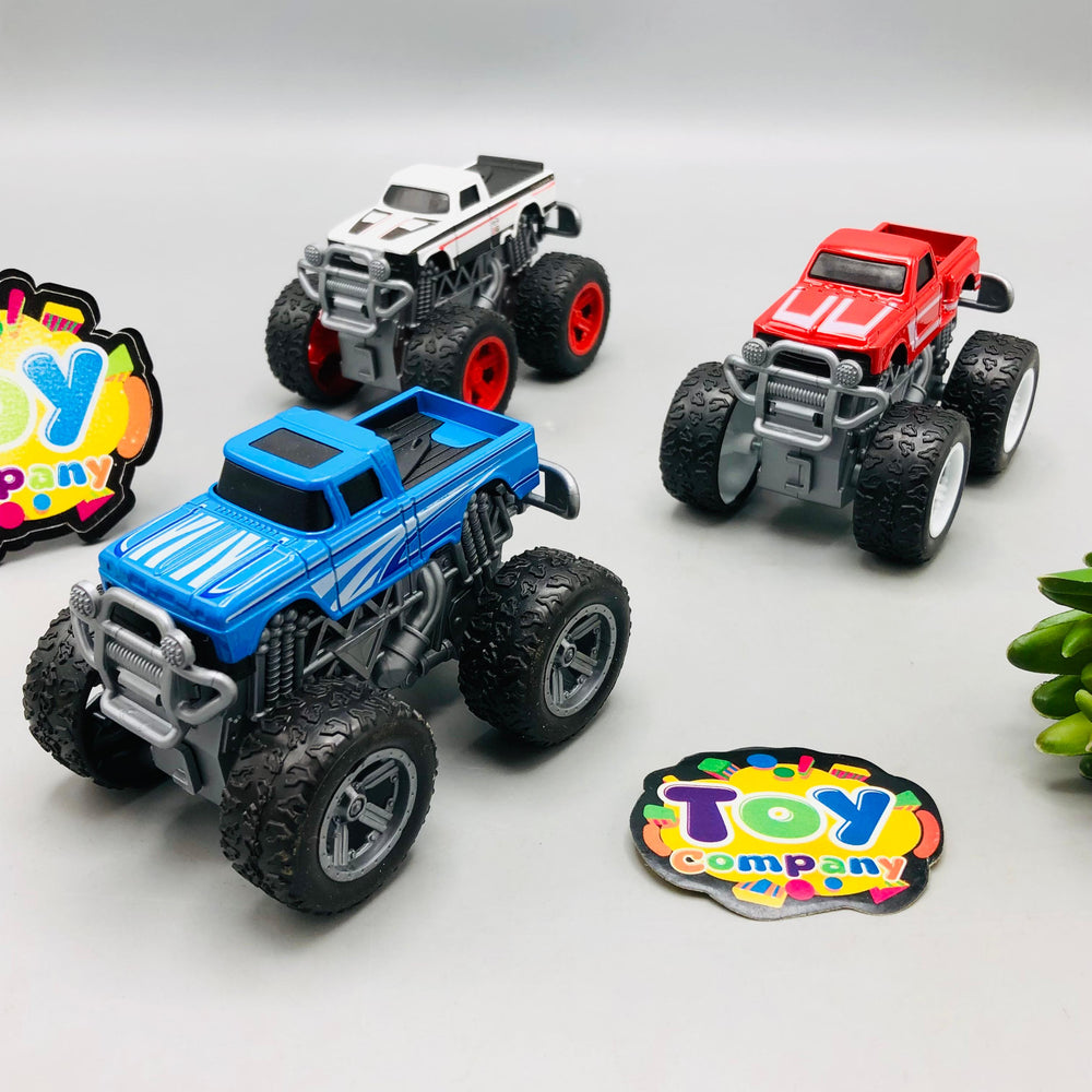 3Pcs ABS Inertial Monster Truck Set