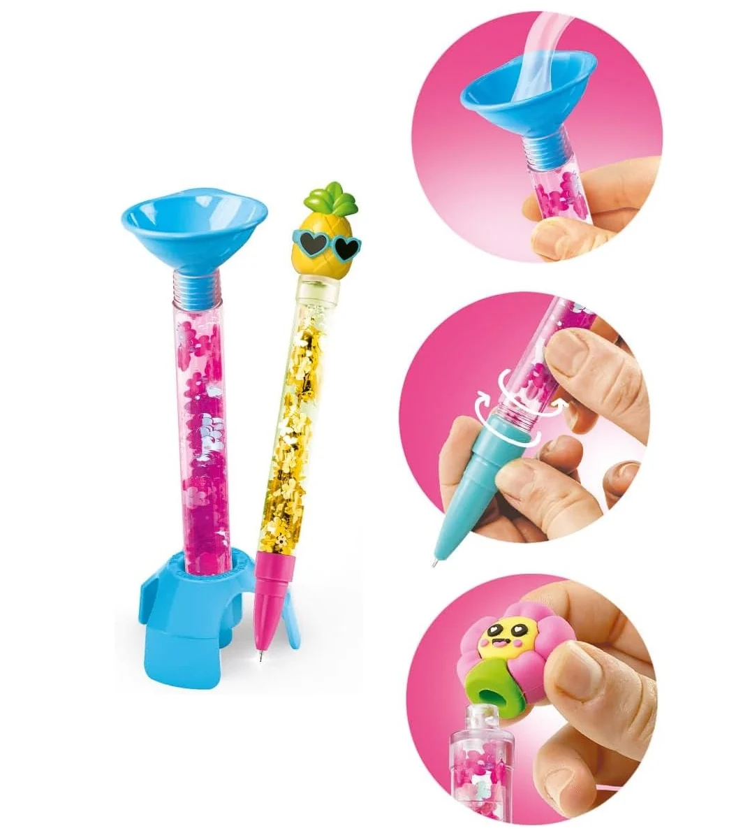 3Pcs DIY Kids Tropical Pens
