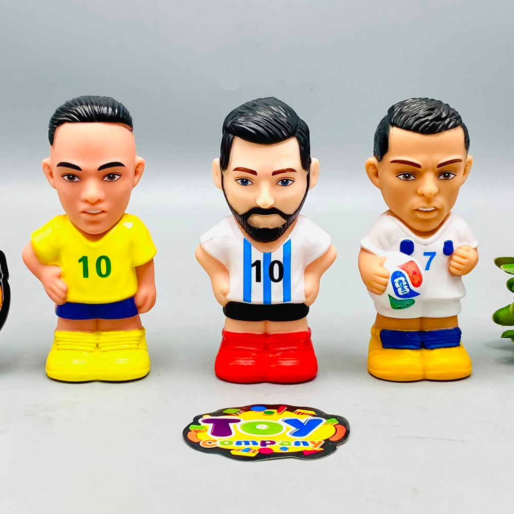 3Pcs Kids Premium Football Player Figures