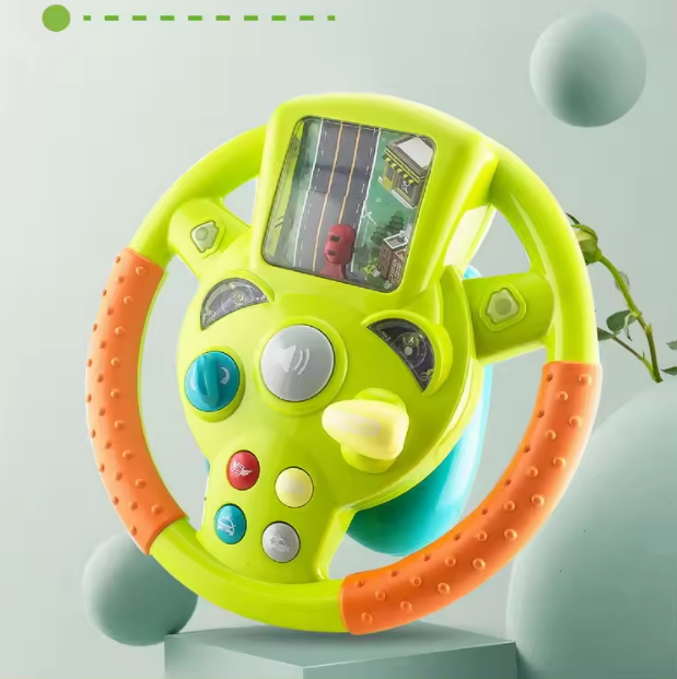Little Driver Steering Wheel With Light, Music & Games