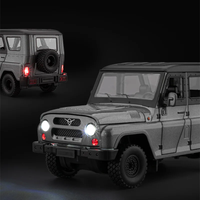 1:18 Diecast Russia UAZ Hunter SUV Model