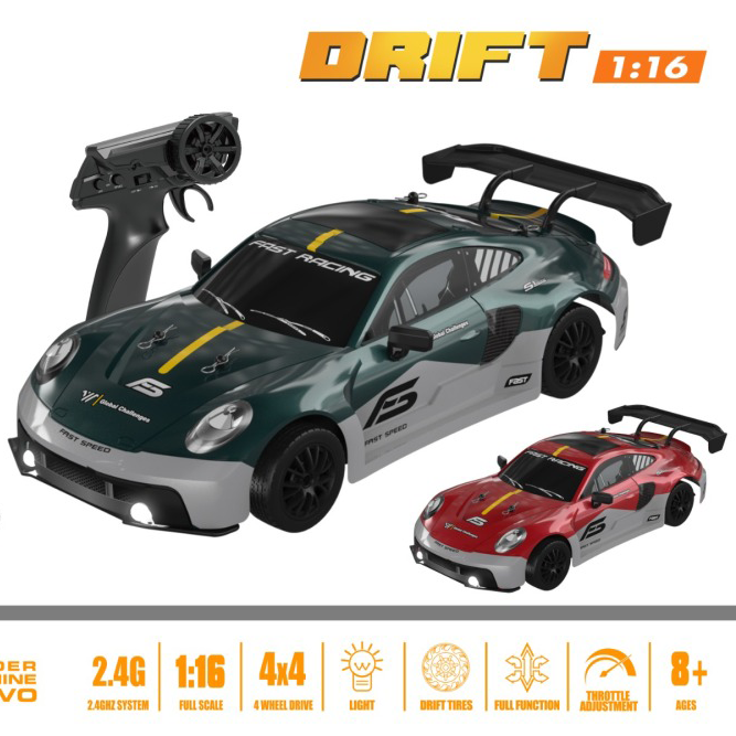 1:16 RC Porsche 4WD Drifting Car