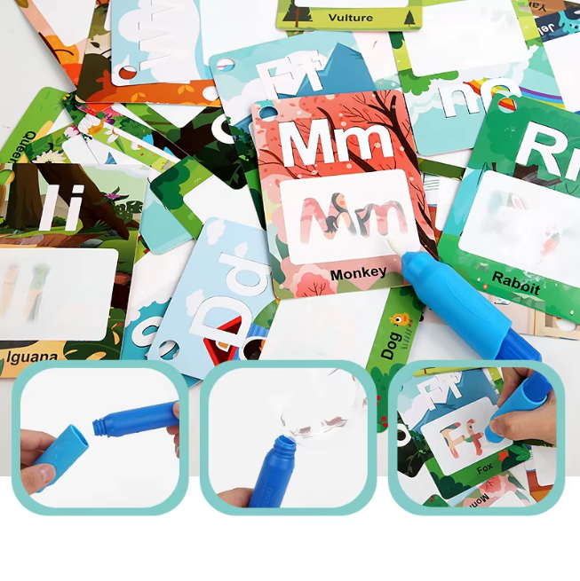 Water Magic Word Writing Order Cards
