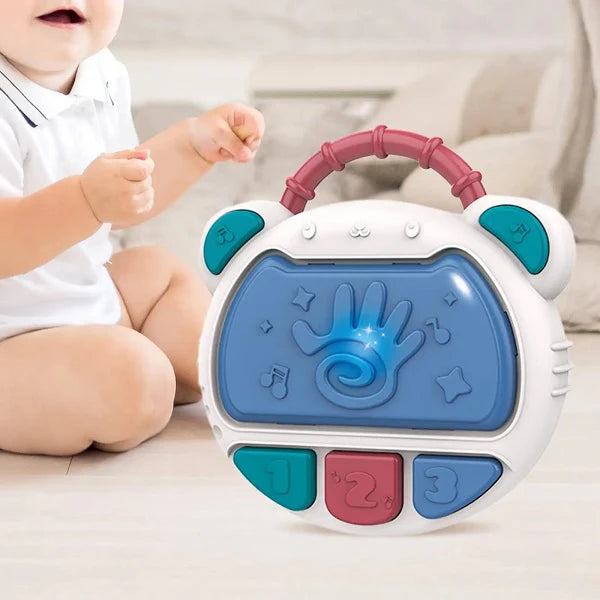 Baby Mini Musical Hand Clapping Drum With Lights