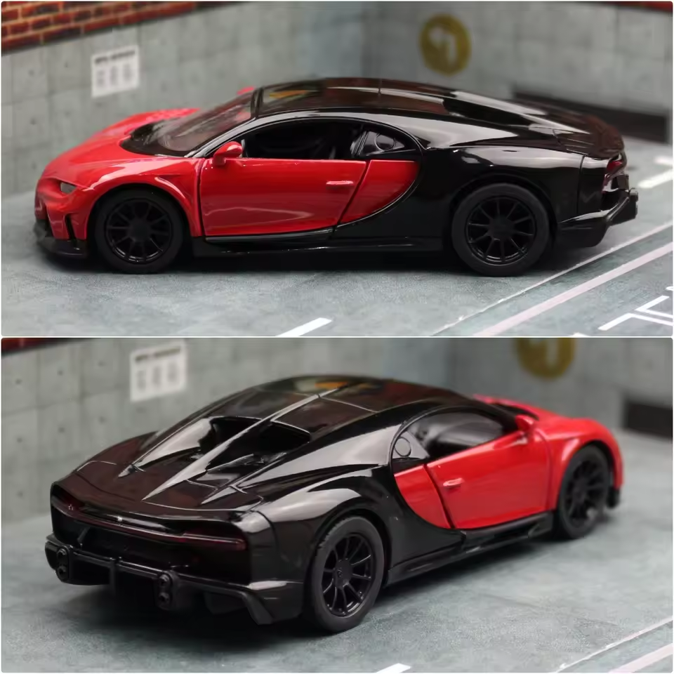 1:36 Kinsmart Bugatti Chiron Model