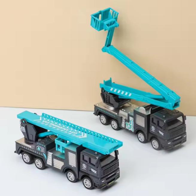 1Pc ABS Inertial City Maintenance Fleet Model - Assortment