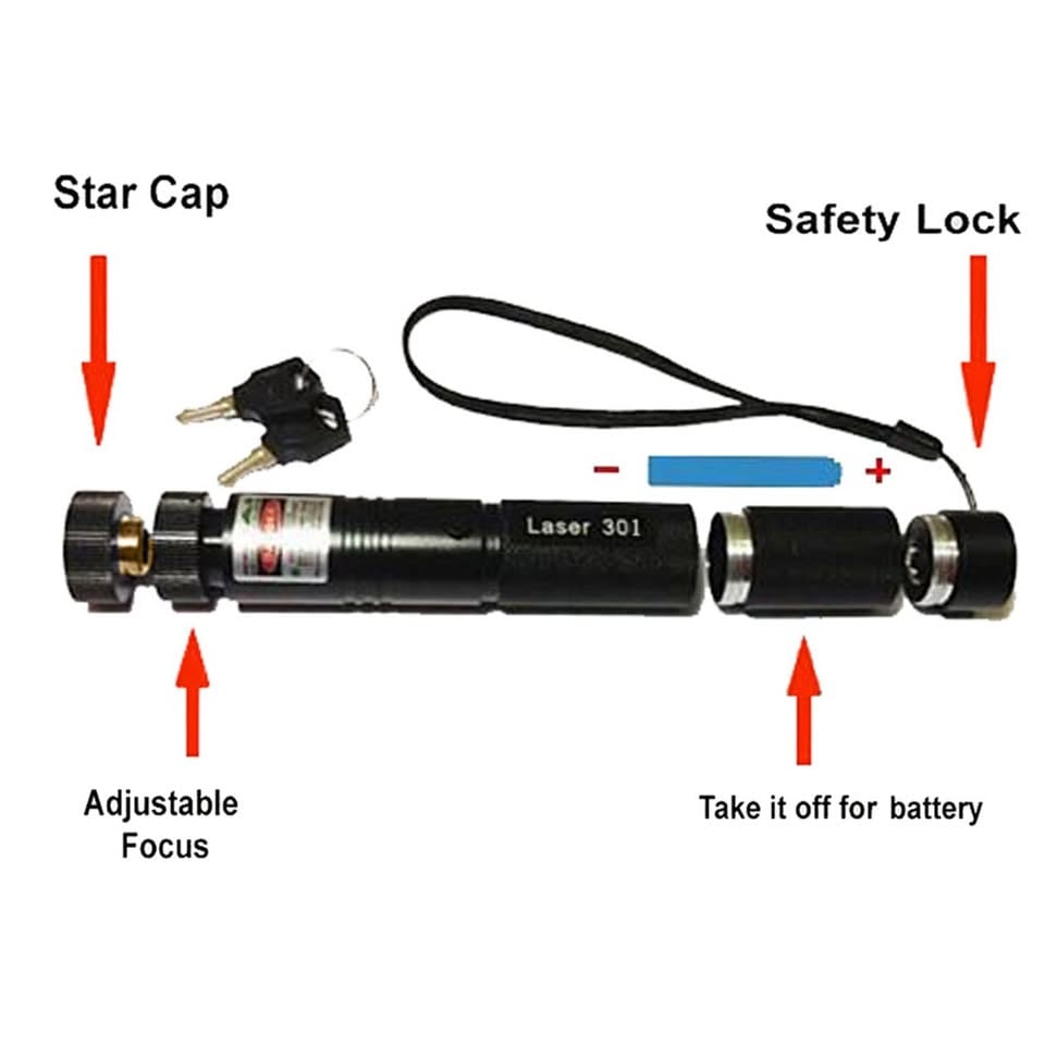 Rechargeable Green Laser Pen